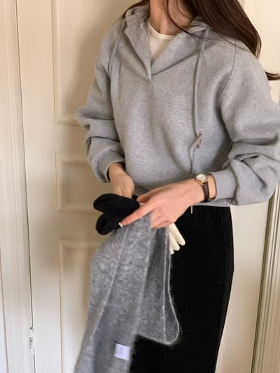 休閒半開連帽衛衣5