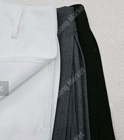 挺版辣款開衩短褲裙（附皮帶）14