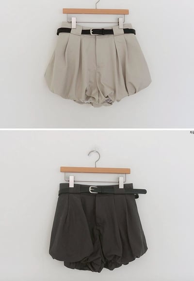 俏皮南瓜短褲裙(附腰帶14