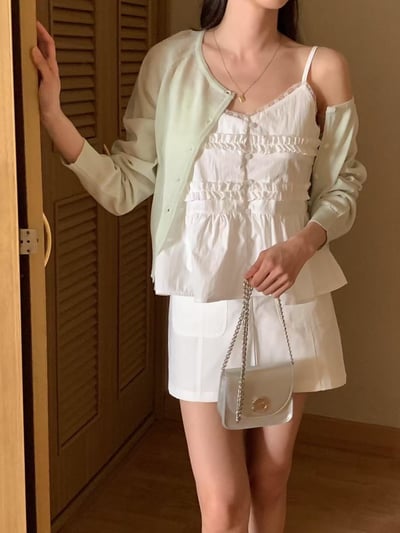 仙女吊帶蕾絲背心3