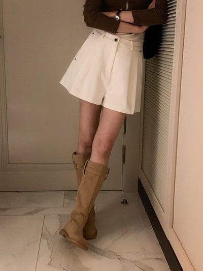 兩側打摺Ａ字短褲6