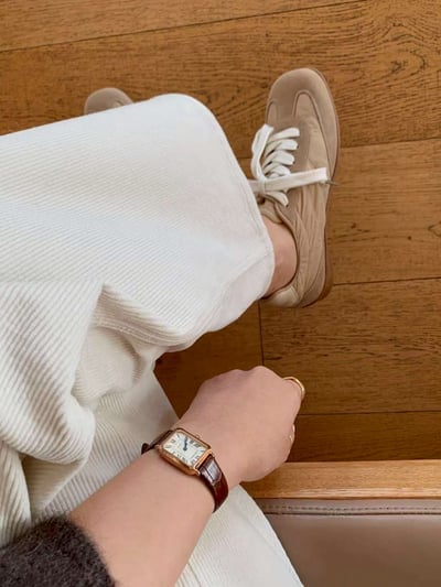 超柔軟！方頭車線軟底德訓鞋8