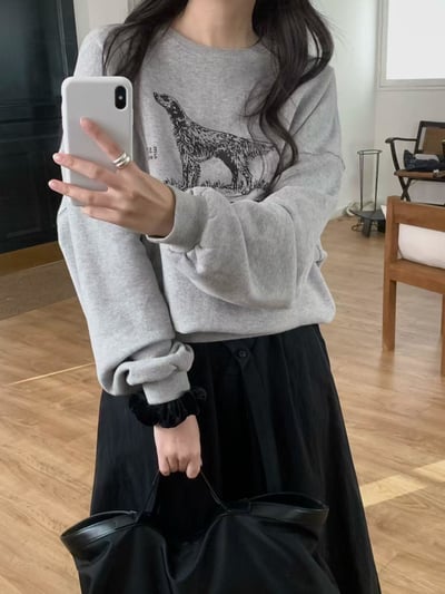 趣味可愛小狗大學T5