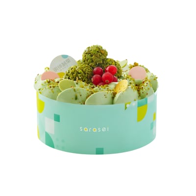 開心果焦糖燉蛋慕絲蛋糕 Pistachio Crème Brûlée Mousse Cake1