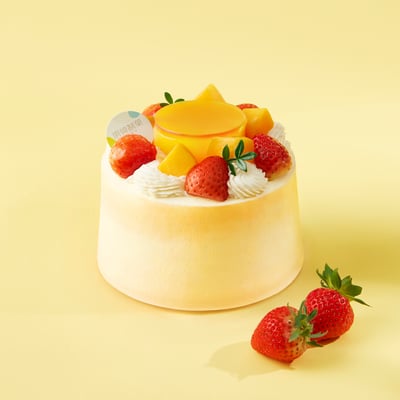 熱帶芒果椰子忌廉蛋糕 Tropical Mango Coconut Cream Cake2