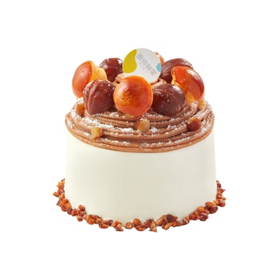 原粒栗子蒙布朗天使蛋糕 Chestnut Mont Blanc Angel Cake1