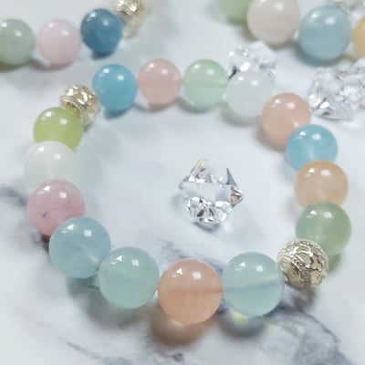 彩虹之歌 棉花糖摩根石手鍊8