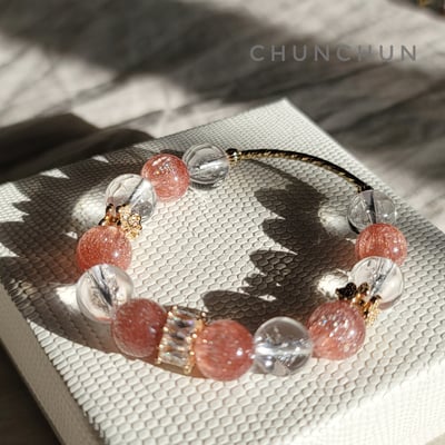 【開運系列- 少女心願祈禱】 銅超發水晶 冰爆水晶 避邪 招財 聚柴 淨化磁場3