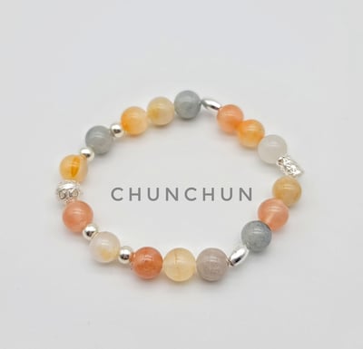 【開運系列~彩兔毛莫蘭迪調色 正能量磁場】彩兔毛設計2