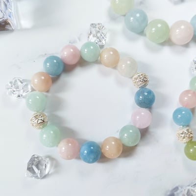 彩虹之歌 棉花糖摩根石手鍊5