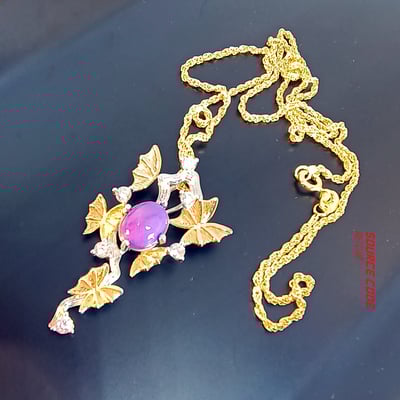 【金蝶舞紫舒】 金色的蝴蝶伴隨著紫色舒俱來 蝶舞飛揚，帶金配紫1