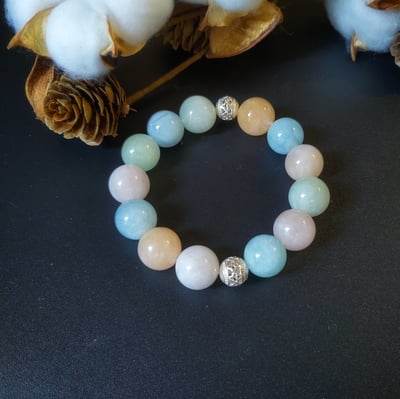 彩虹之歌 棉花糖摩根石手鍊2