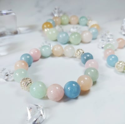 彩虹之歌 棉花糖摩根石手鍊6