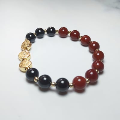 【康舒之鍊 守護女性健康】瑪瑙 / 石榴石2