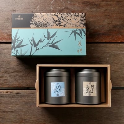 經典雙罐茶禮 Zhu Li Classic Double Tea Gift Set3