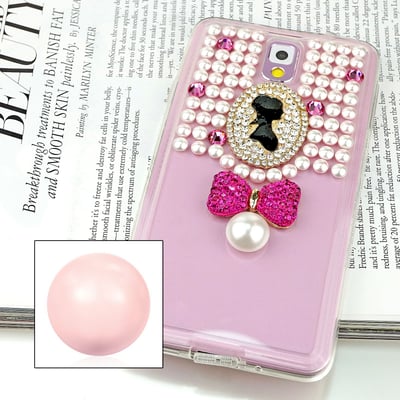 CrystalDIY奧地利水晶SW水晶珍珠#5817平底剖半珍珠6mm 雪白(650) 淺粉紅(294)8