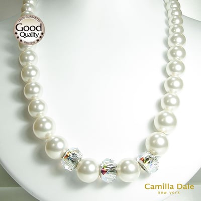CamillaDale魔力時尚水晶珍珠項鍊6