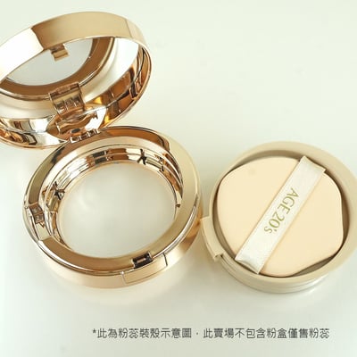 Age20's皇家金鑽提拉精華粉蕊14g含粉撲 公司貨附發票 買2個加贈高彈力舒芙蕾粉撲1個8