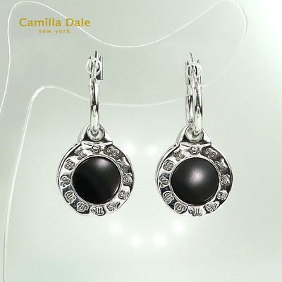 CamillaDale 韓製雙鏡物語水晶耳環4