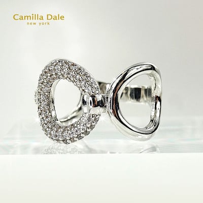 CamillaDale 圈圈物語水晶戒指 韓製1