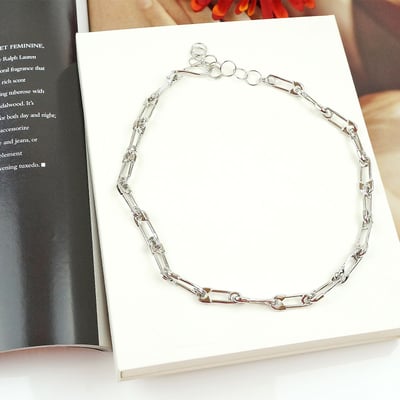 CamillaDale迴紋針頸鍊短鍊項鍊(韓製)1