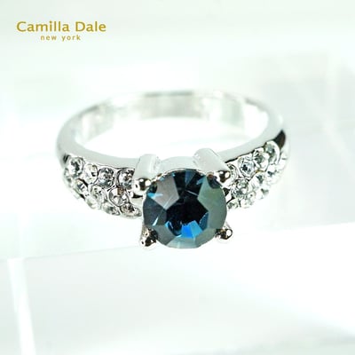 CamillaDale 蒙大拿藍水晶戒指3