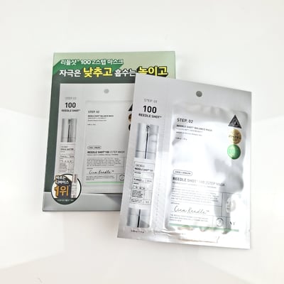 VT老虎微晶精華2部曲面膜精華液+面膜VT REEDLE SHOT 1003