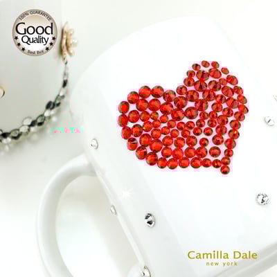 CamillaDale Love水鑽馬克杯【預購】手工訂製2