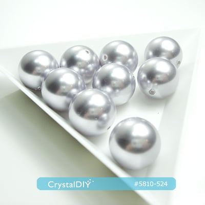 CrystalDIY奧地利水晶SW水晶珍珠#5810薰衣草Lavender Pearl (524) 12mm2