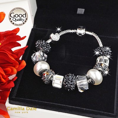 CamillaDale 龐克風潮手鍊 採用日製正白K手鍊3