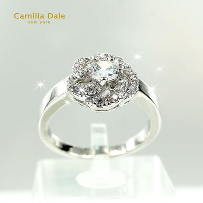 Camilla Dale 花朵鋯石戒指2