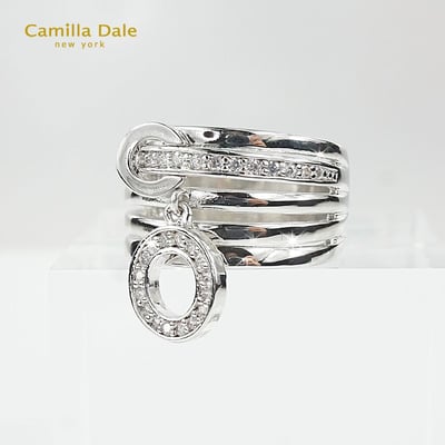 CamillaDale 圓緣水晶戒指 韓製2