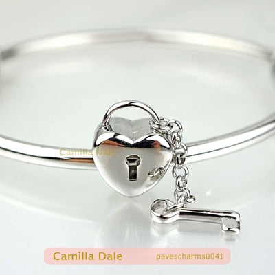 CamillaDale 心鎖手鍊串飾【41】 適用潘朵拉手鍊 手環1
