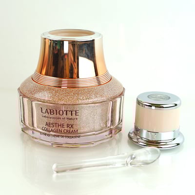 Labiotte AESTHE RX膠原蛋白精華乳霜含一個紅光LED微電流振動儀7