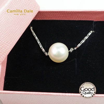 CamillaDale 水晶珍珠鎖骨項鍊2