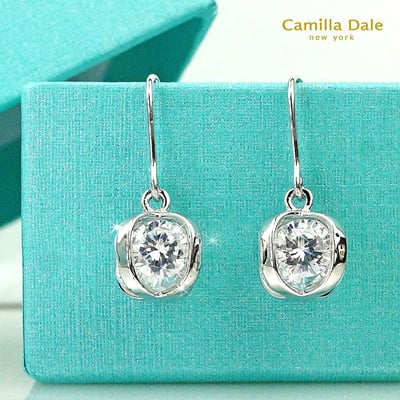 CamillaDale 方型禮物水晶耳環5