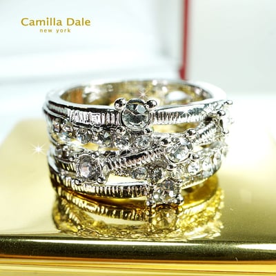 CamillaDale 交織水晶戒指3