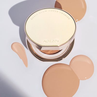 Age20's NobleGlow極致光采持久氣墊粉餅 禮盒組(一殼1蕊12g+贈迷你氣墊5g+2個粉撲)11