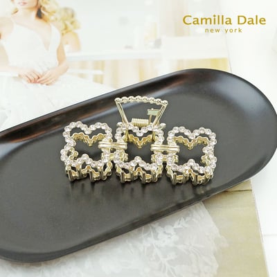 Camilla Dale 韓時尚 金色星河金屬鯊魚髮夾6