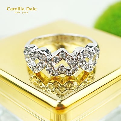 CamillaDale 心心相印水晶戒指3