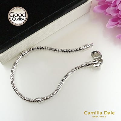 CamillaDale正白K手鍊蛇鍊基礎鍊 適用潘朵拉串飾 高品質人氣商品3