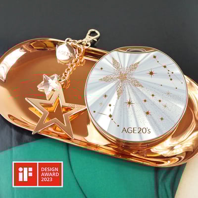 Age20's高遮瑕精華粉餅HG(極光版) 一殼一蕊無吊飾4