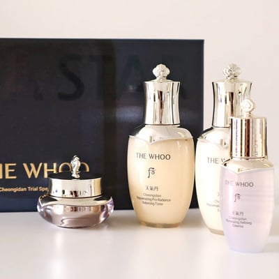 【Whoo】天氣丹PRO光耀星辰禮盒Be My Queen 五件套組贈送韓國女神金智媛簽名小卡12