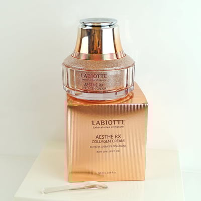 Labiotte AESTHE RX膠原蛋白精華乳霜含一個紅光LED微電流振動儀4