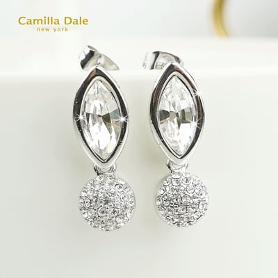 CamillaDale 馬眼石水晶耳環 耳針式1