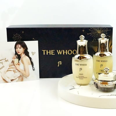 【Whoo】天氣丹PRO光耀星辰禮盒Be My Queen 五件套組贈送韓國女神金智媛簽名小卡15