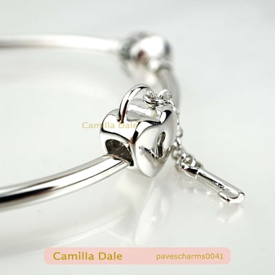 CamillaDale 心鎖手鍊串飾【41】 適用潘朵拉手鍊 手環4