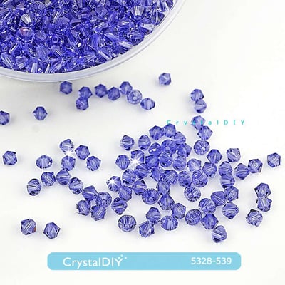 CrystalDIY奧地利水晶SW水晶串珠#5328 薰衣草紫(#539) 4mm2