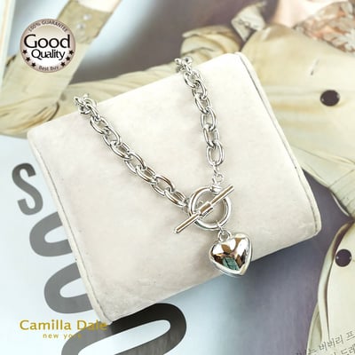 CamillaDale情有獨鍾頸鍊短鍊項鍊(韓製)5