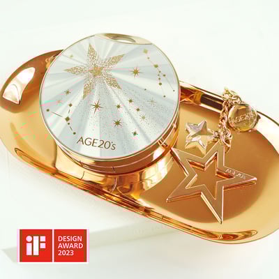 Age20's高遮瑕精華粉餅HG(極光版) 一殼一蕊無吊飾8